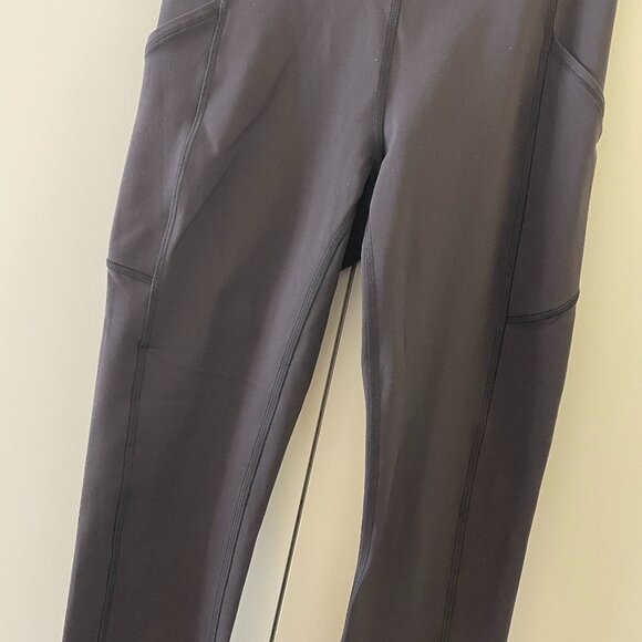 Lululemon Power Thru High-Rise Tight 25" Black size 6 excellent condition - Picture 8 of 10